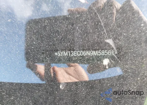 2022 BMW X3 M z USA, uszkodzony, nr VIN 5YM13EC06N9M58561